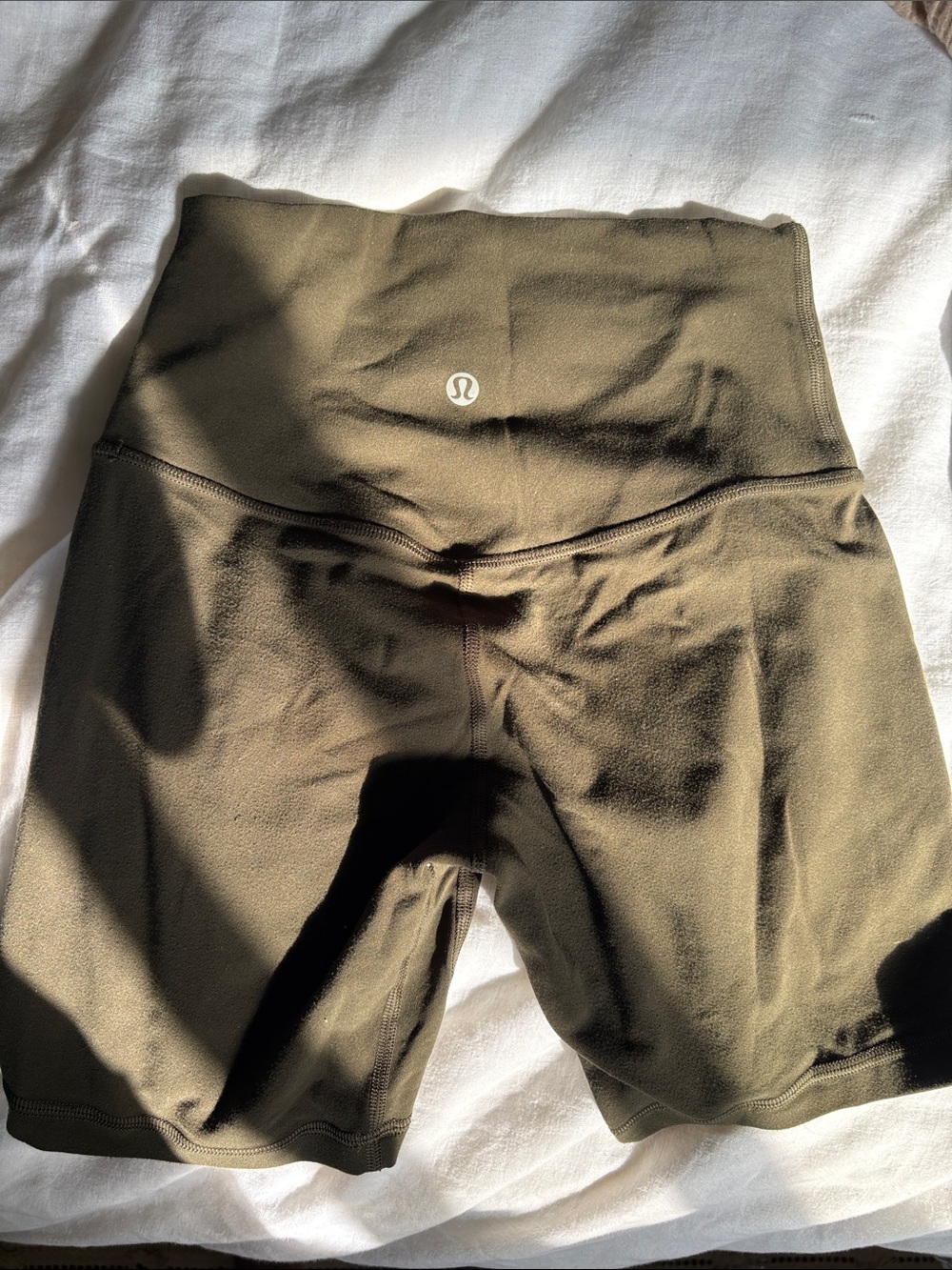 lululemon athletica High-Rise Olive Bike Shorts